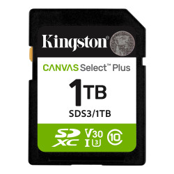 1TB SD KINGST CANVAS SEL+ G3